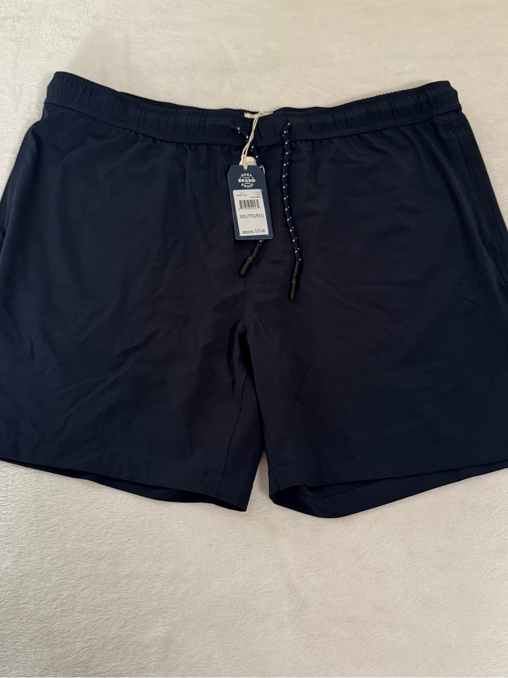 Surfside Supply Co Mens XXL Swim Trunks Navy Blazer Board Shorts NWT $75